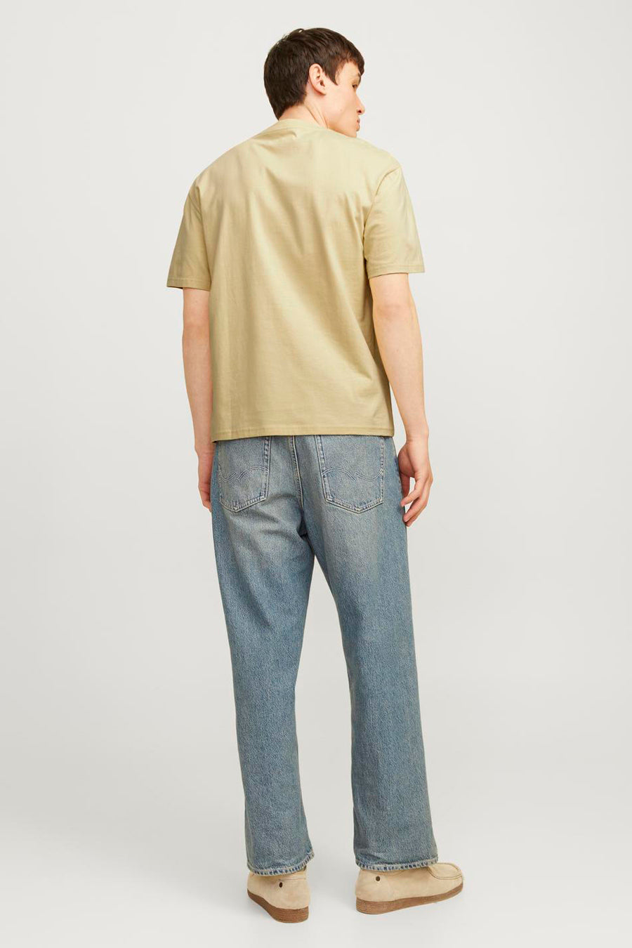 T-shirt (manches courtes) Jaune - ORIGINALS BY JACK & JONES