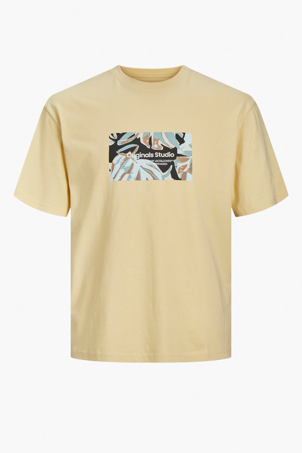 T-shirt (manches courtes) Jaune - ORIGINALS BY JACK & JONES