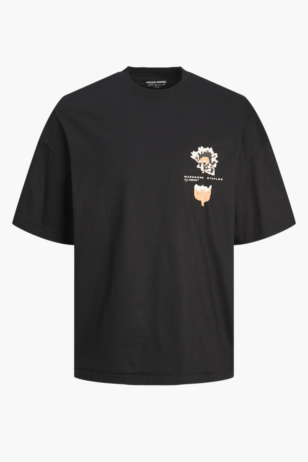 T-shirt (manches courtes) Noir - ORIGINALS BY JACK & JONES