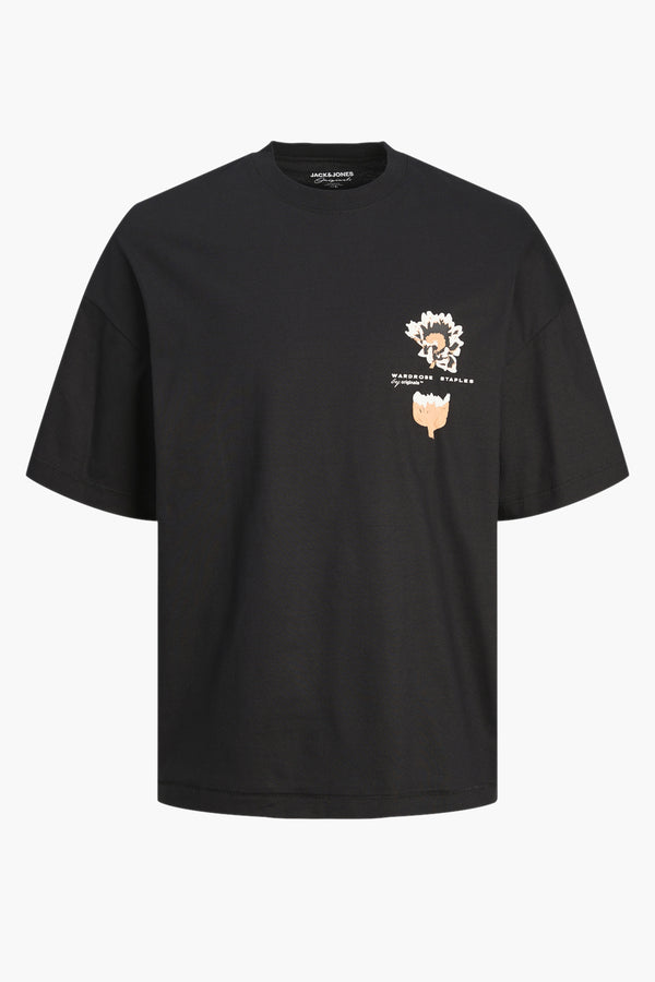 T-shirt (manches courtes) Noir - ORIGINALS BY JACK & JONES