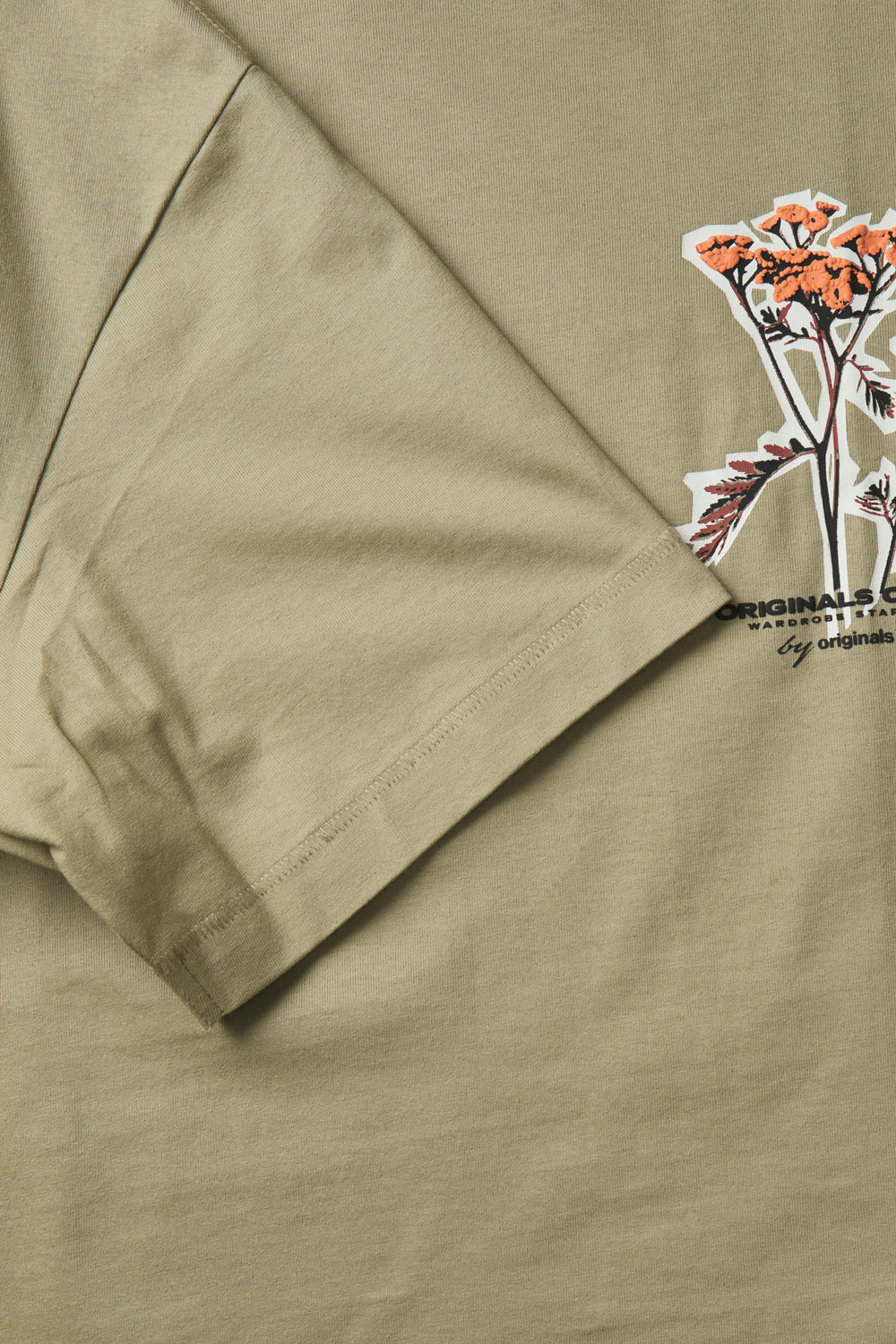 T-shirt (manches courtes) KAHKI - ORIGINALS BY JACK & JONES