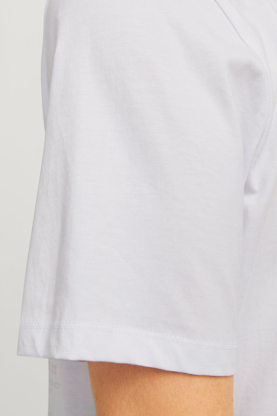 T-shirt (korte mouwen) Wit - ORIGINALS BY JACK & JONES
