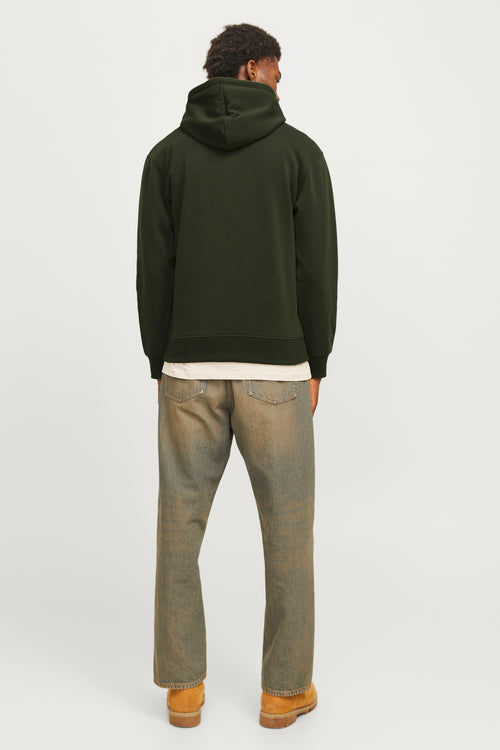 Sweater met kap Groen - JACK & JONES