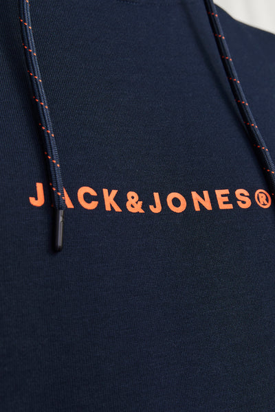 Sweater met kap Blauw - JACK & JONES
