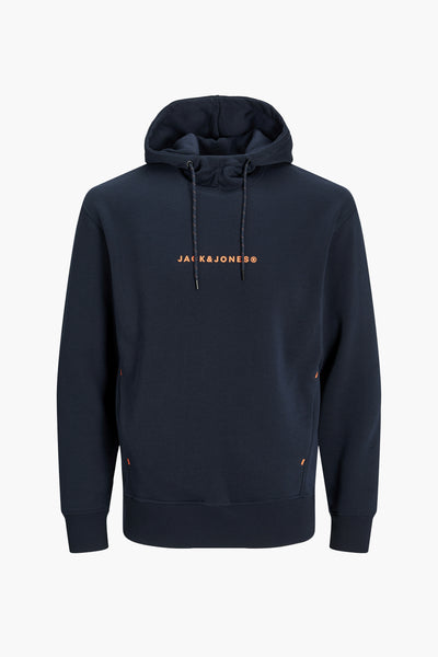 Sweater met kap Blauw - JACK & JONES