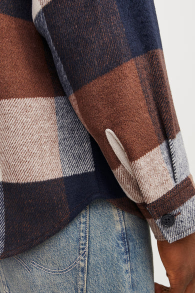 Hemd met lange mouwen - blauw