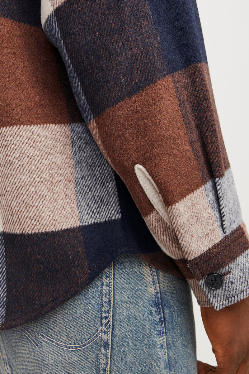 Hemd met lange mouwen - blauw