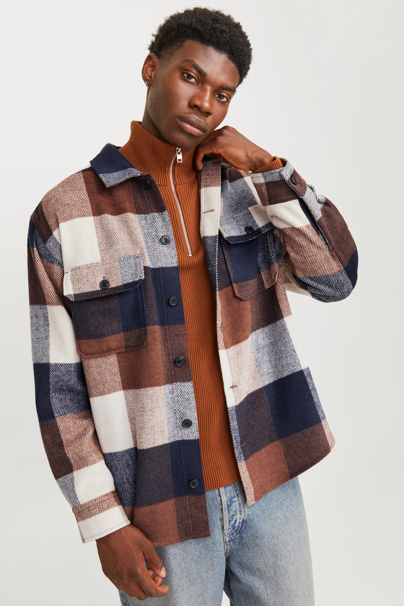 Hemd met lange mouwen - blauw