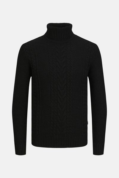 Trui met rolkraag Zwart - JACK & JONES