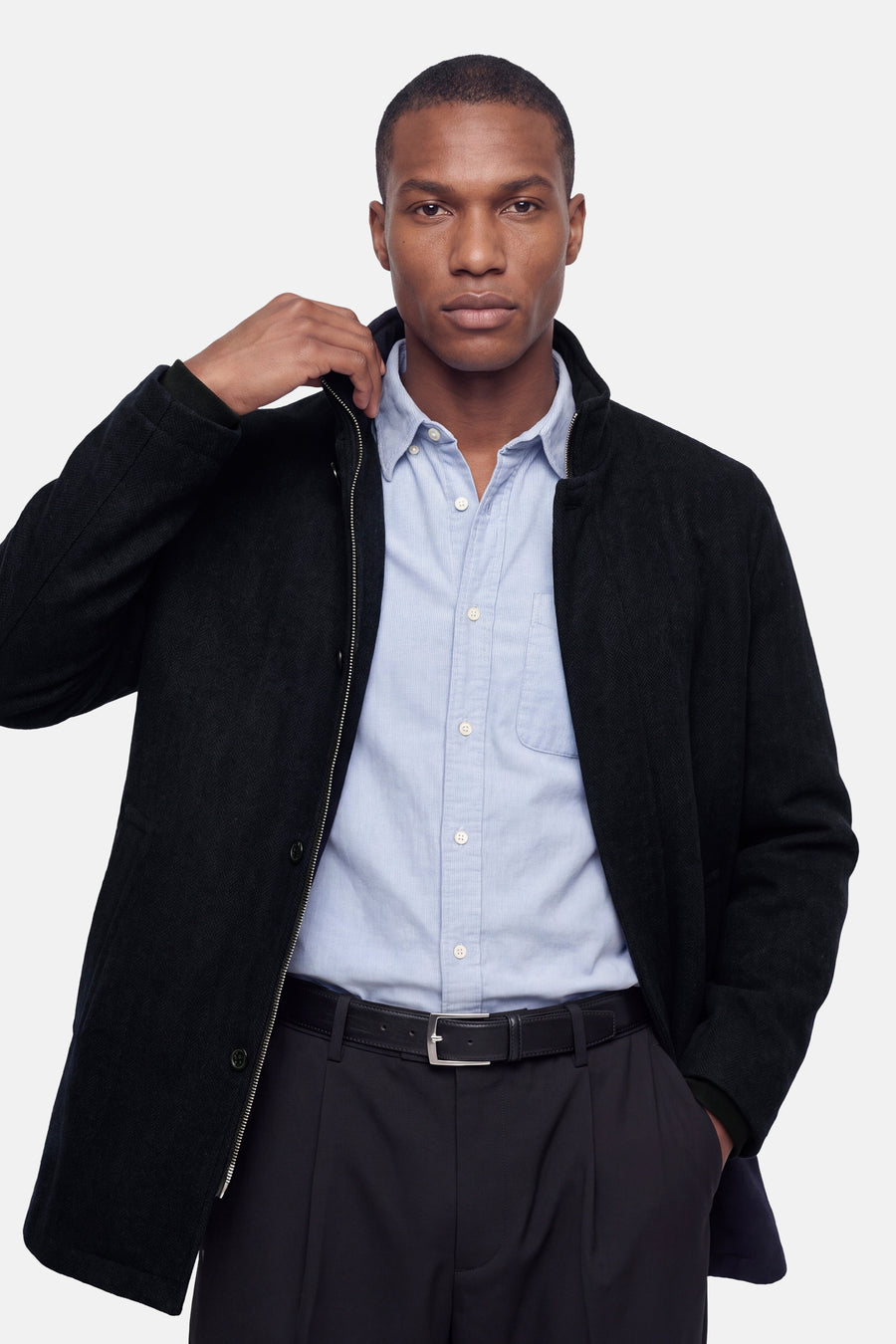 Heren tops jas formal blauw - PREMIUM by JACK & JONES