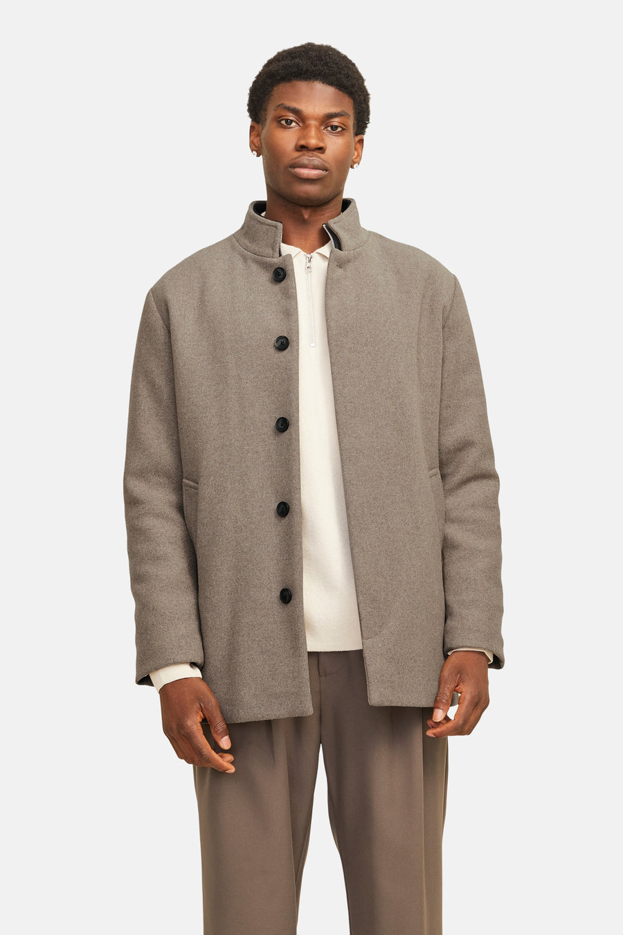 Heren tops jas formal beige - PREMIUM by JACK & JONES