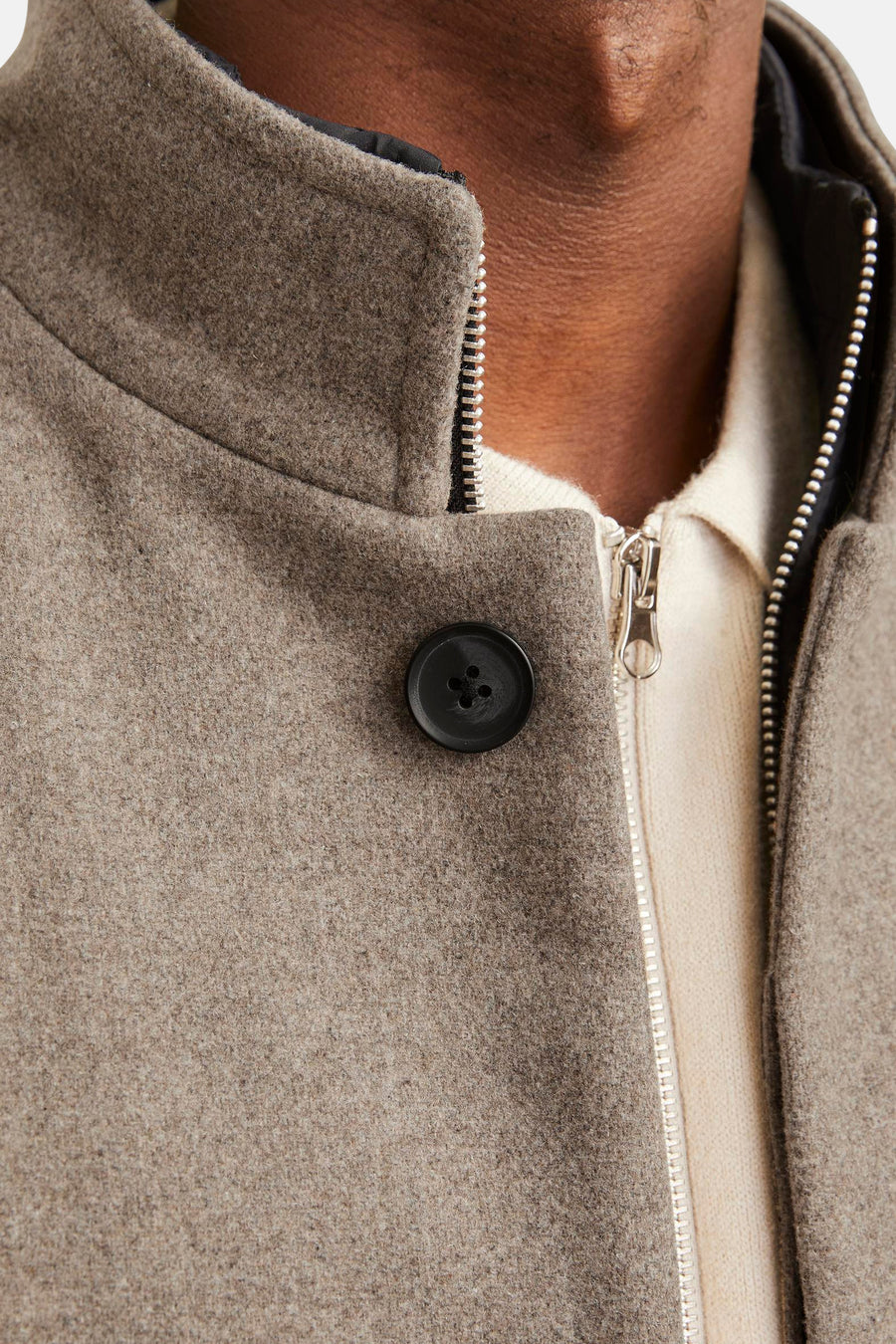Heren tops jas formal beige - PREMIUM by JACK & JONES