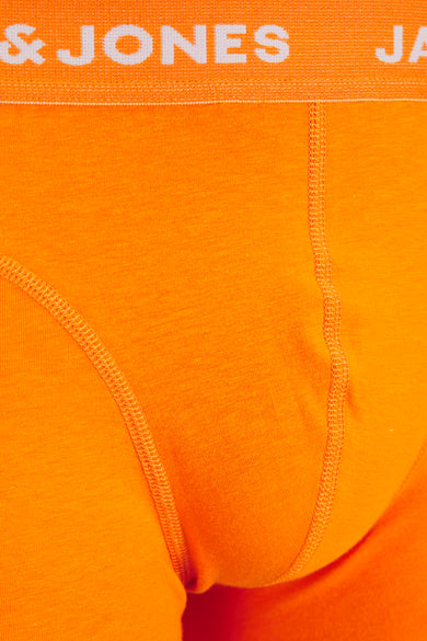 Boxer orange en coton d'ACCESSORIES BY JACK & JONES avec ceinture à logo.