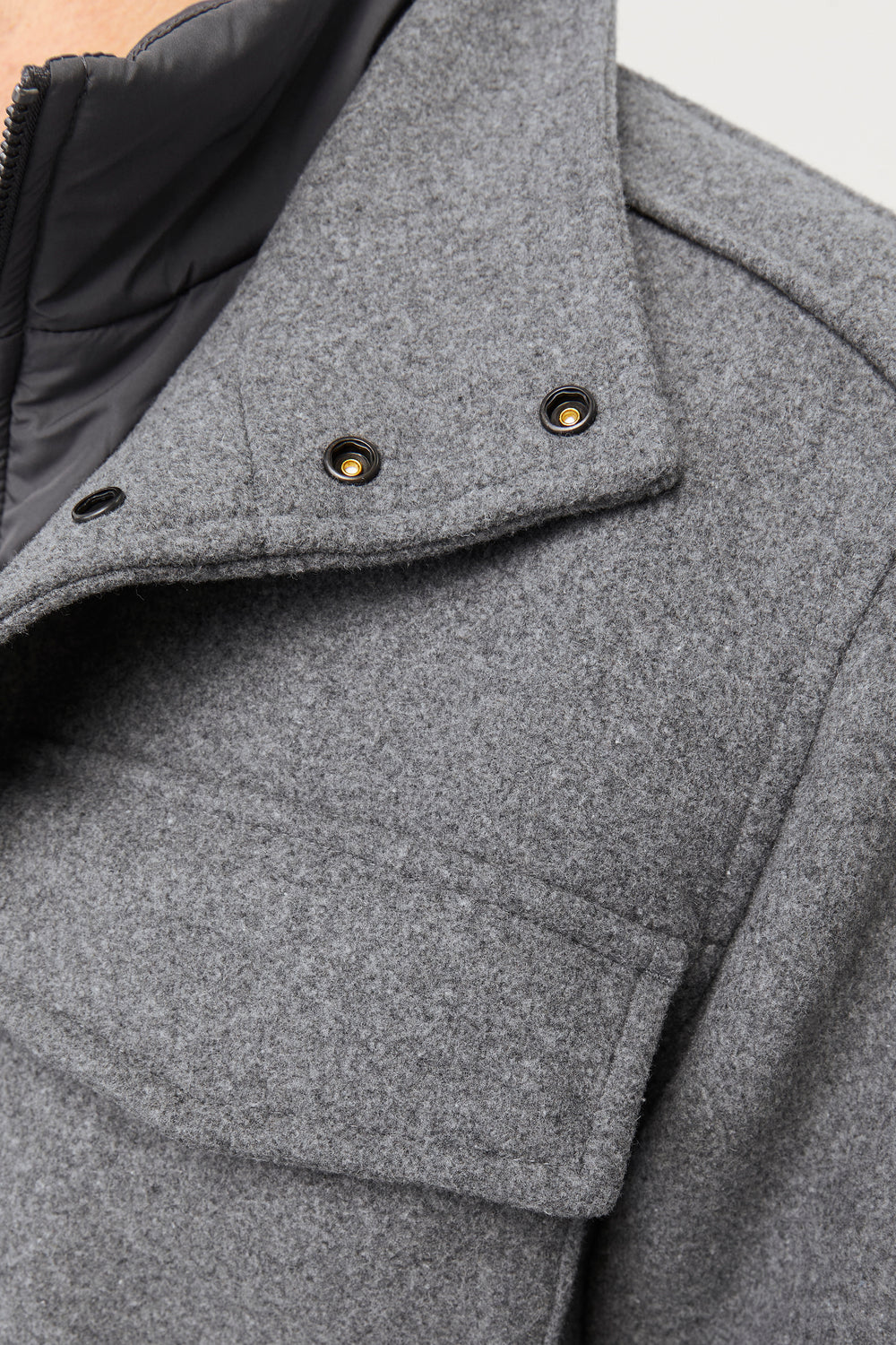 Veste courte Gris - PREMIUM BY JACK & JONES