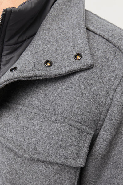 Veste courte Gris - PREMIUM BY JACK & JONES