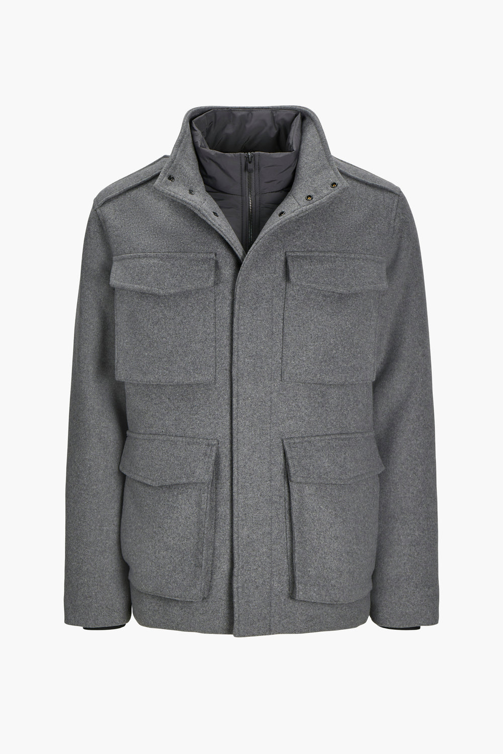 Veste courte Gris - PREMIUM BY JACK & JONES