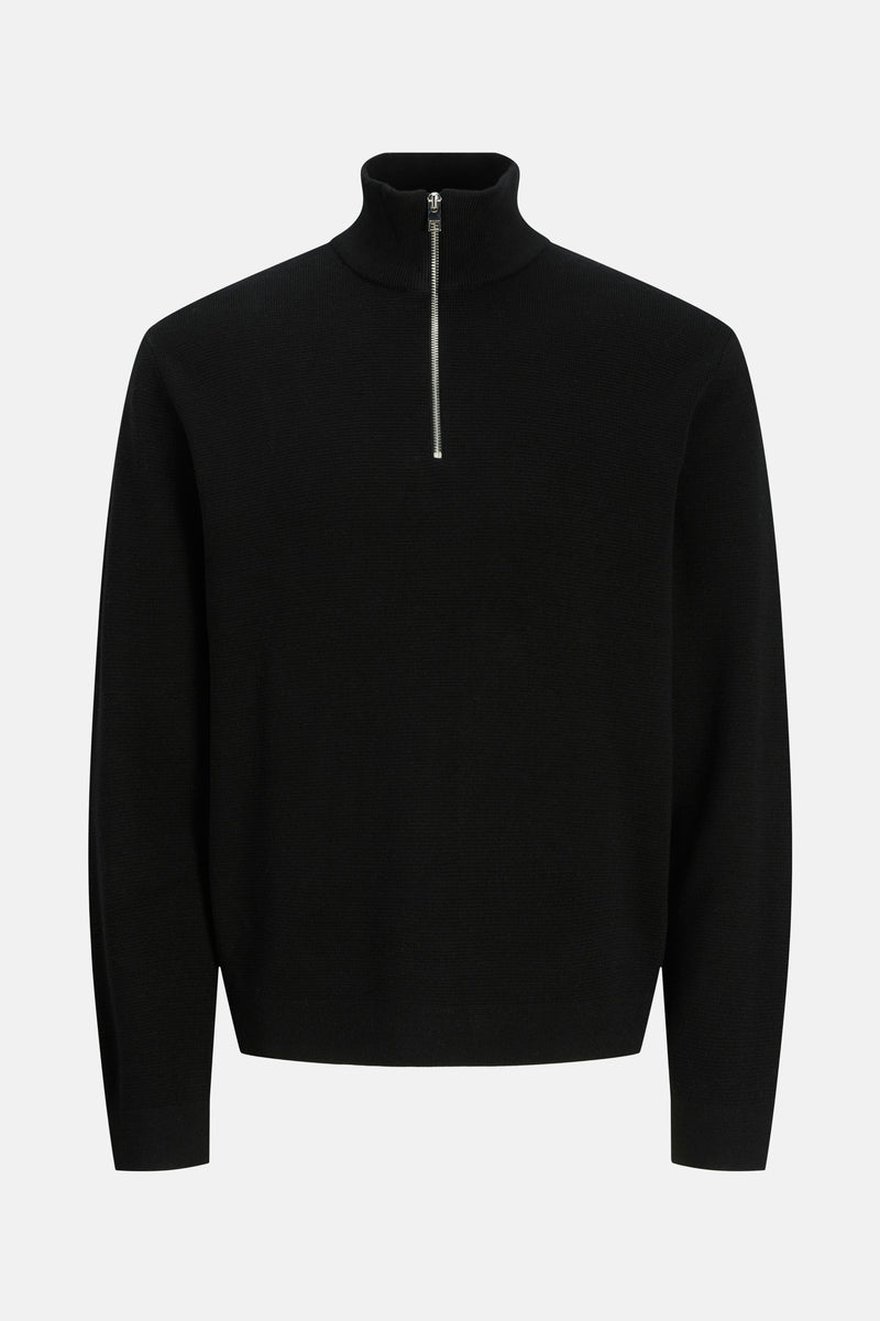 Pull à col roulé - noir