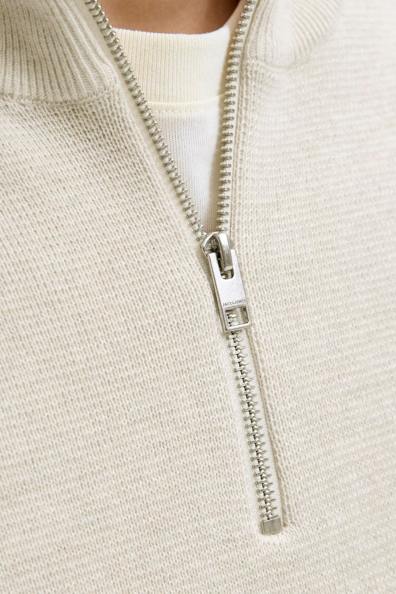 Pull met rolkraag - wit