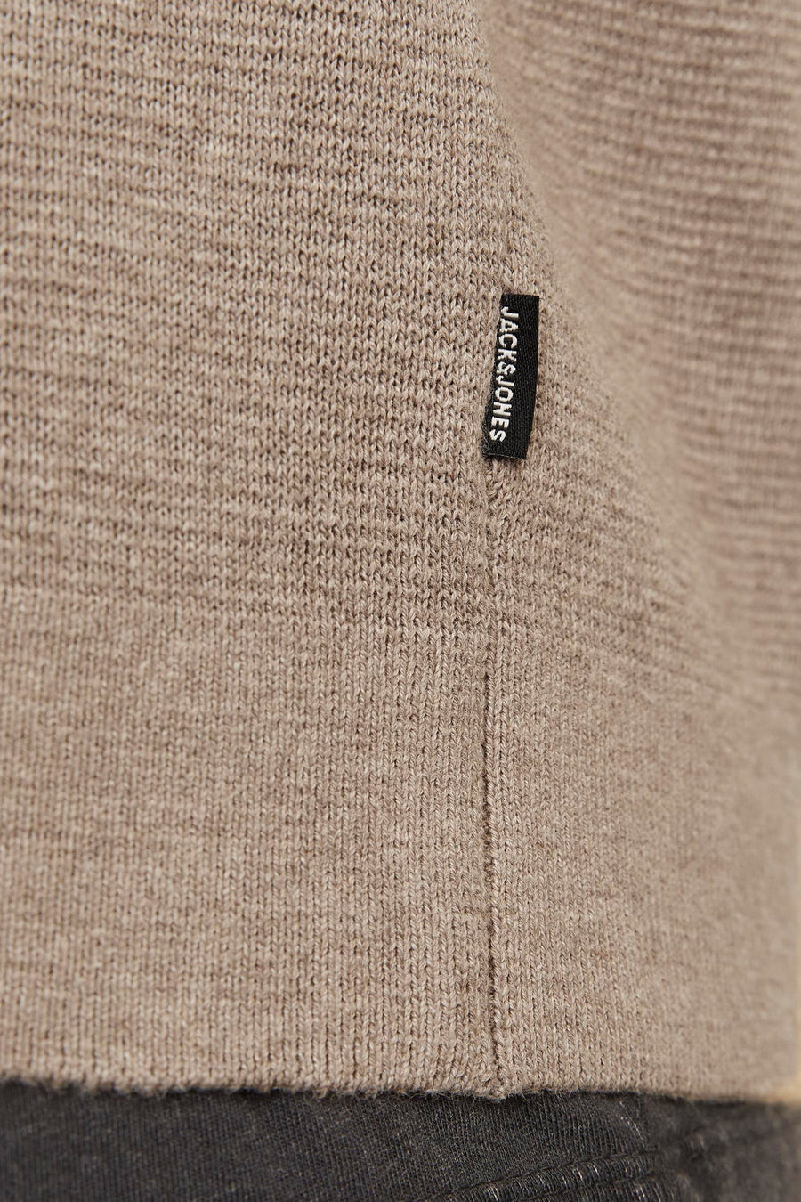 Pull à col roulant - beige