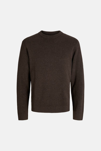Pull col O - brun