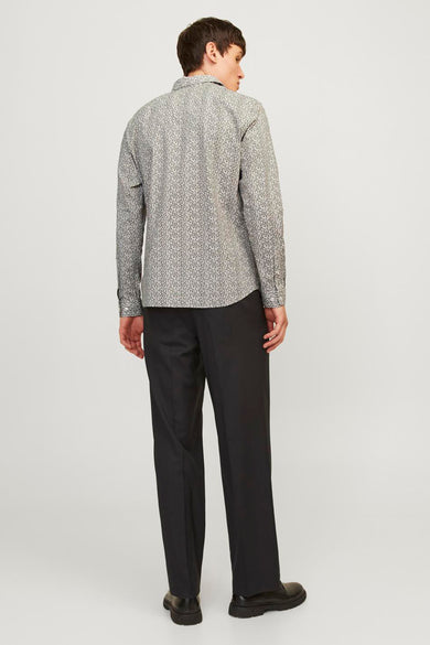 Chemise à manches longues multicolore de PREMIUM BY JACK & JONES avec un motif imprimé sur toute la surface.