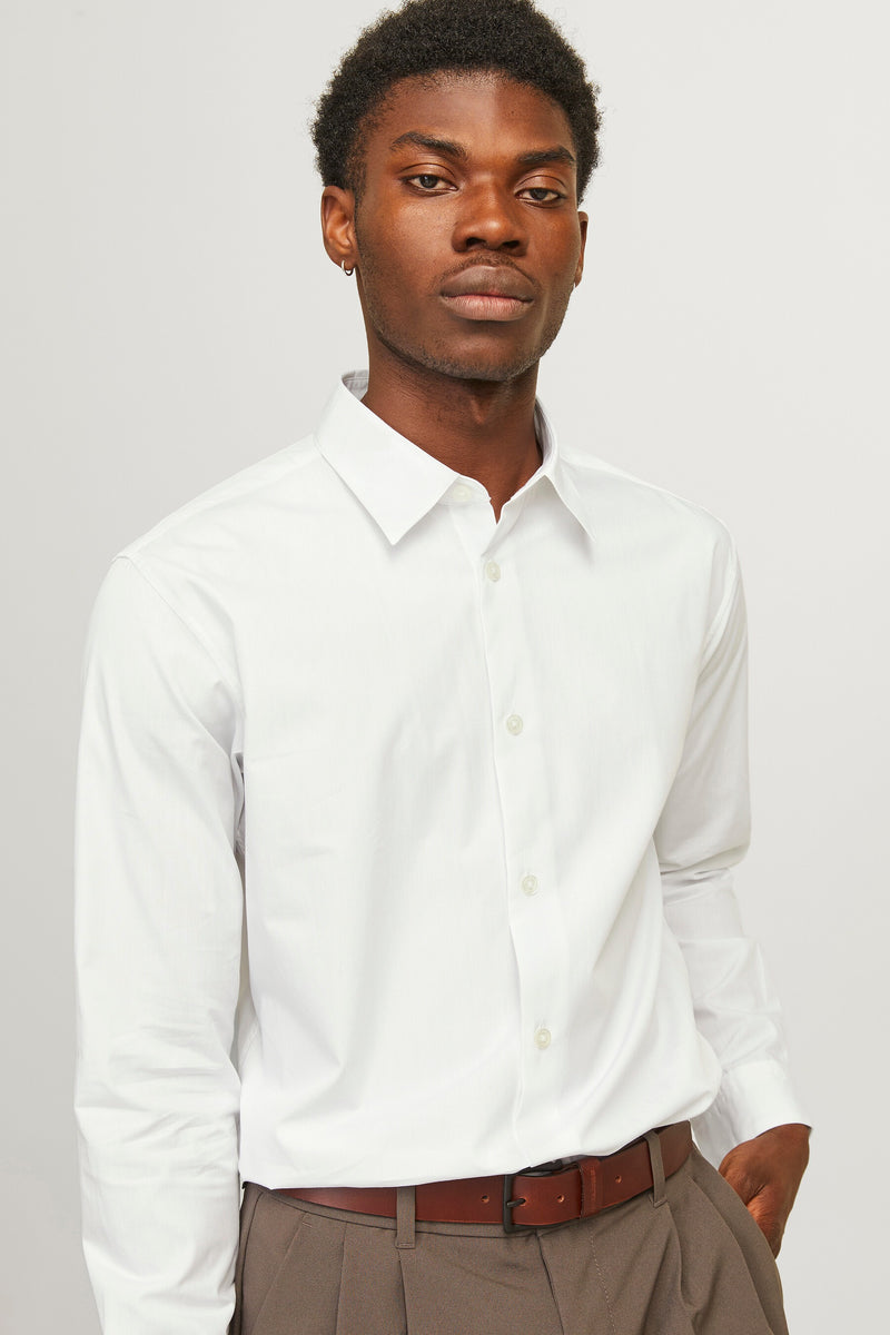 Hemd (lange mouwen) Wit - PREMIUM BY JACK & JONES