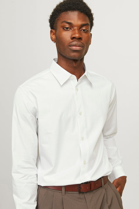 Chemise (manches longues) Blanc - PREMIUM BY JACK & JONES