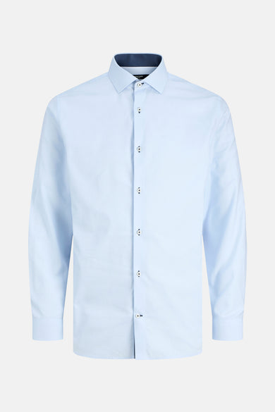 Hemd met lange mouwen - blauw