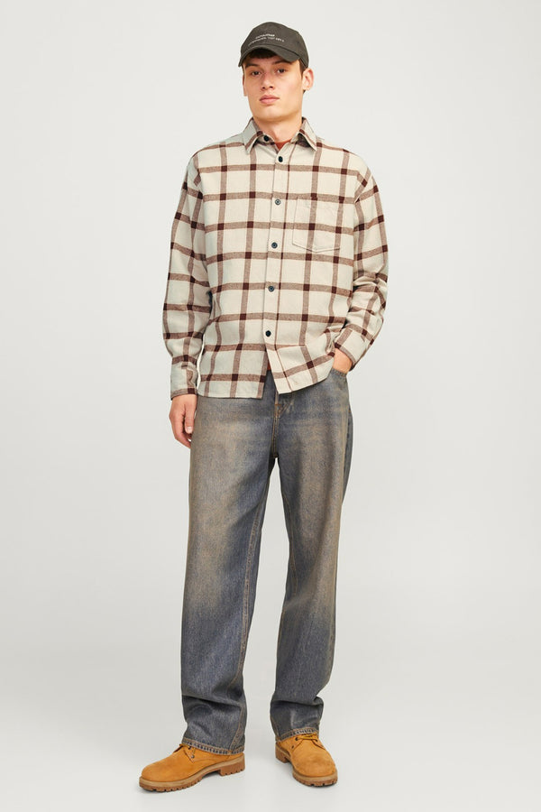Chemise (manches longues) Gris - ORIGINALS BY JACK & JONES