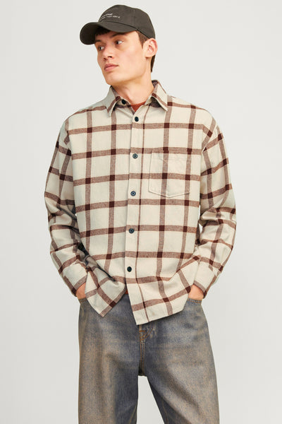 Chemise (manches longues) Gris - ORIGINALS BY JACK & JONES