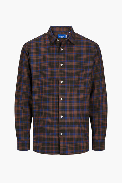 Chemise (manches longues) Brun - ORIGINALS BY JACK & JONES