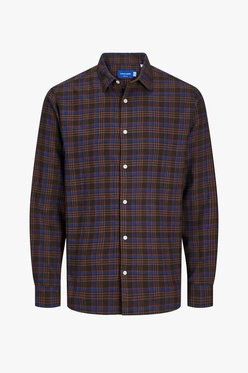 Chemise (manches longues) Brun - ORIGINALS BY JACK & JONES