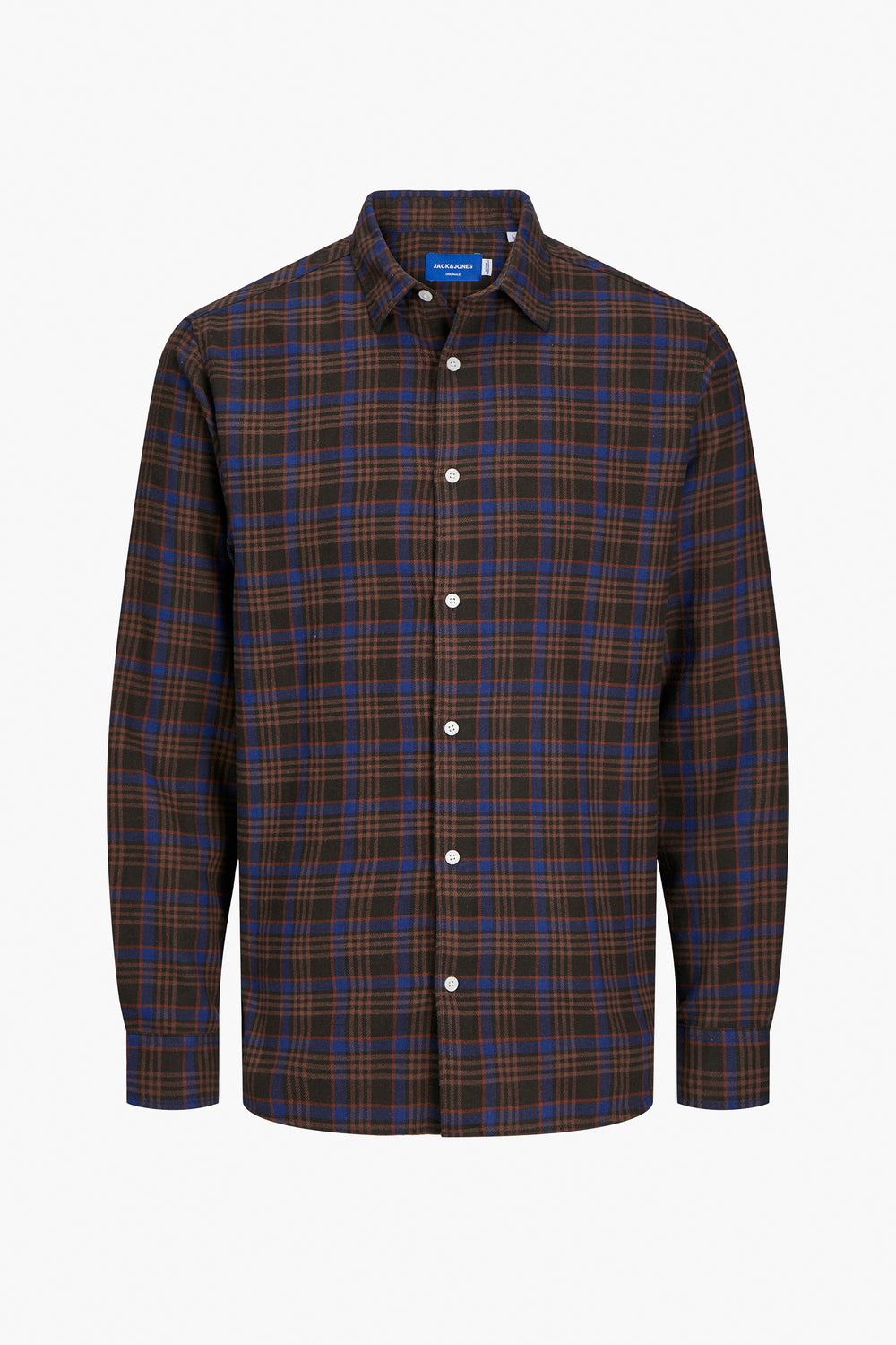 Hemd (lange mouwen) Bruin - ORIGINALS BY JACK & JONES