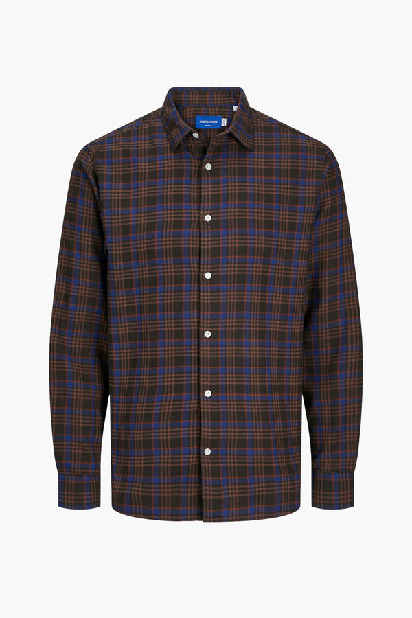 Chemise (manches longues) Brun - ORIGINALS BY JACK & JONES