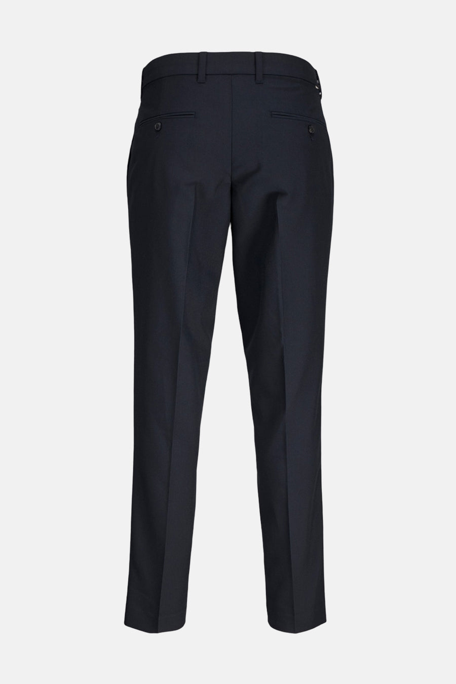 Blauwe pantalon van JACK & JONES JEANS INTELLIGENCE, met knoopzakken achter.