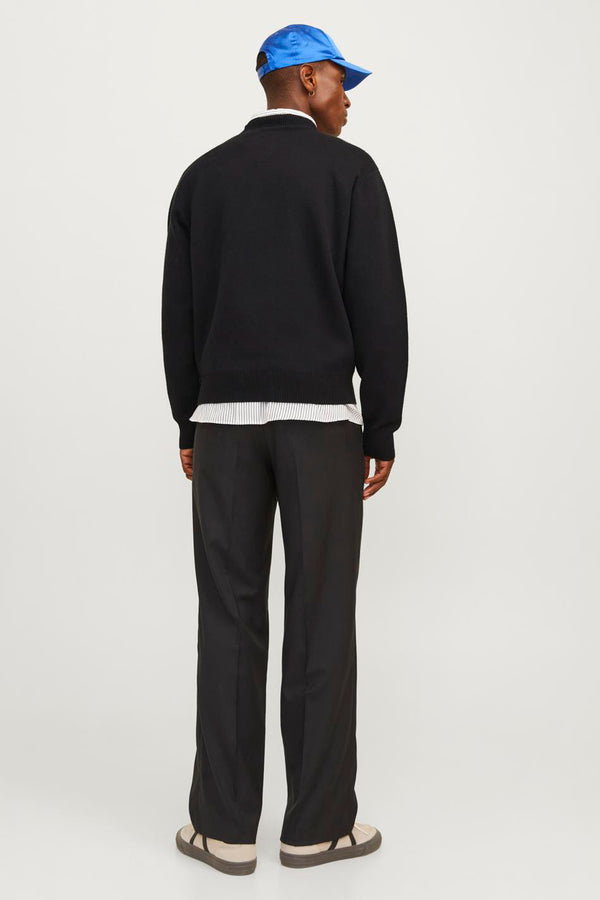 Trui met ronde hals Zwart - ORIGINALS BY JACK & JONES