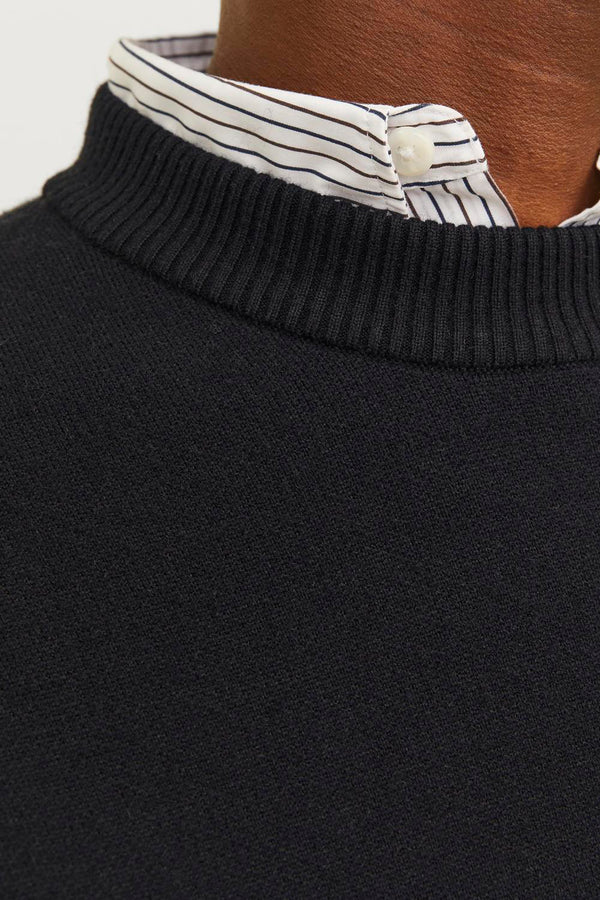 Trui met ronde hals Zwart - ORIGINALS BY JACK & JONES