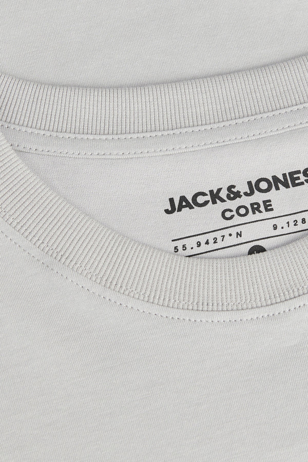 T-shirt (korte mouwen) Wit - ORIGINALS BY JACK & JONES