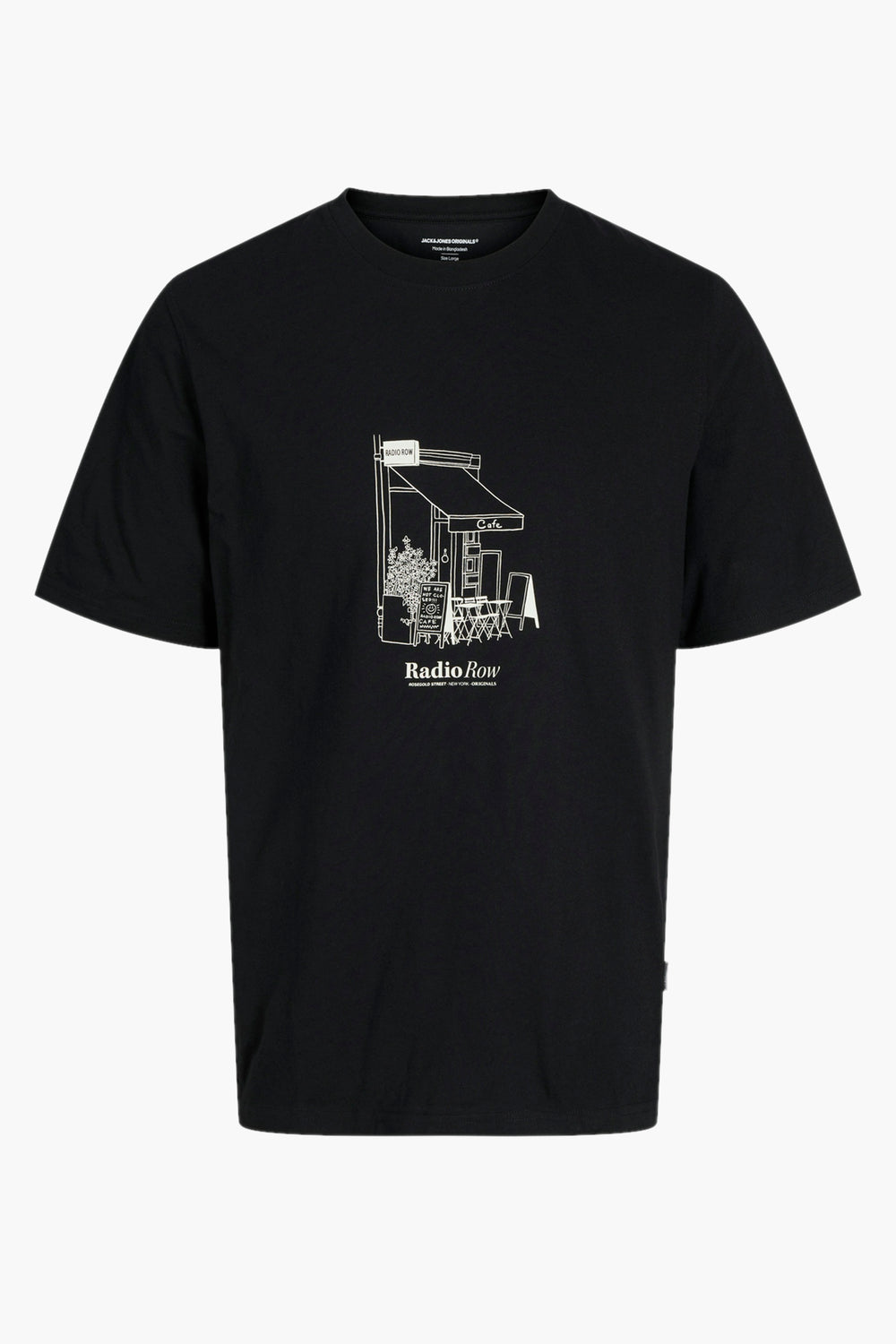 T-shirt (manches courtes) Noir - ORIGINALS BY JACK & JONES