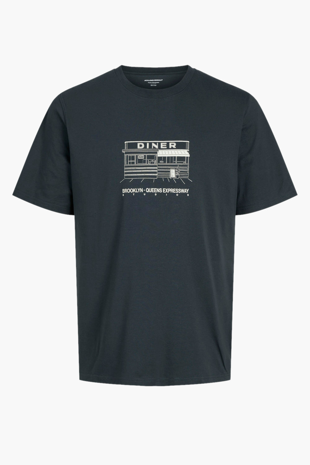 T-shirt (manches courtes) KAHKI - ORIGINALS BY JACK & JONES