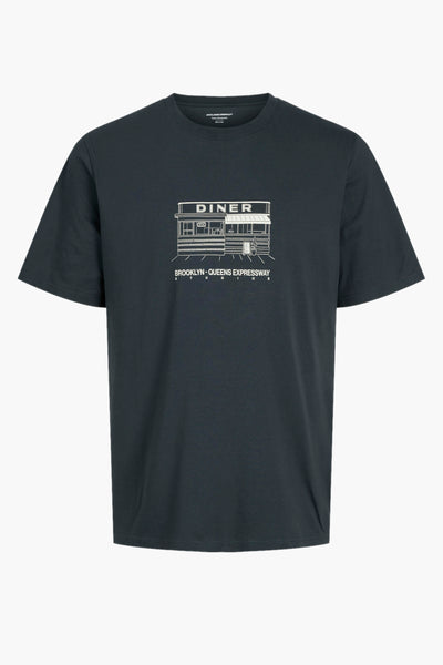 T-shirt (manches courtes) KAHKI - ORIGINALS BY JACK & JONES