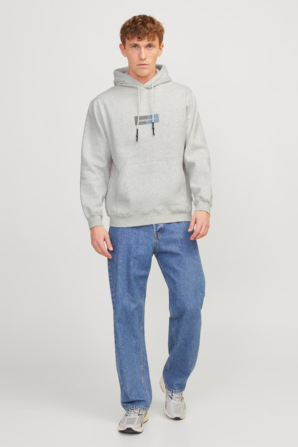 Sweater met kap Ecru - JACK & JONES