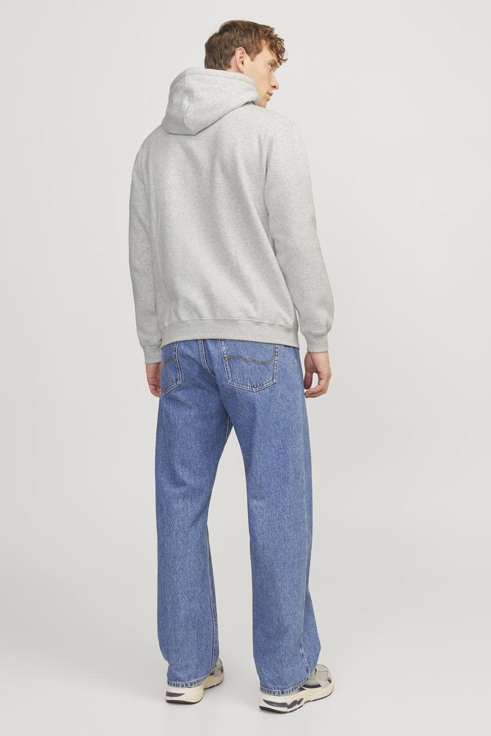 Sweater met kap Ecru - JACK & JONES