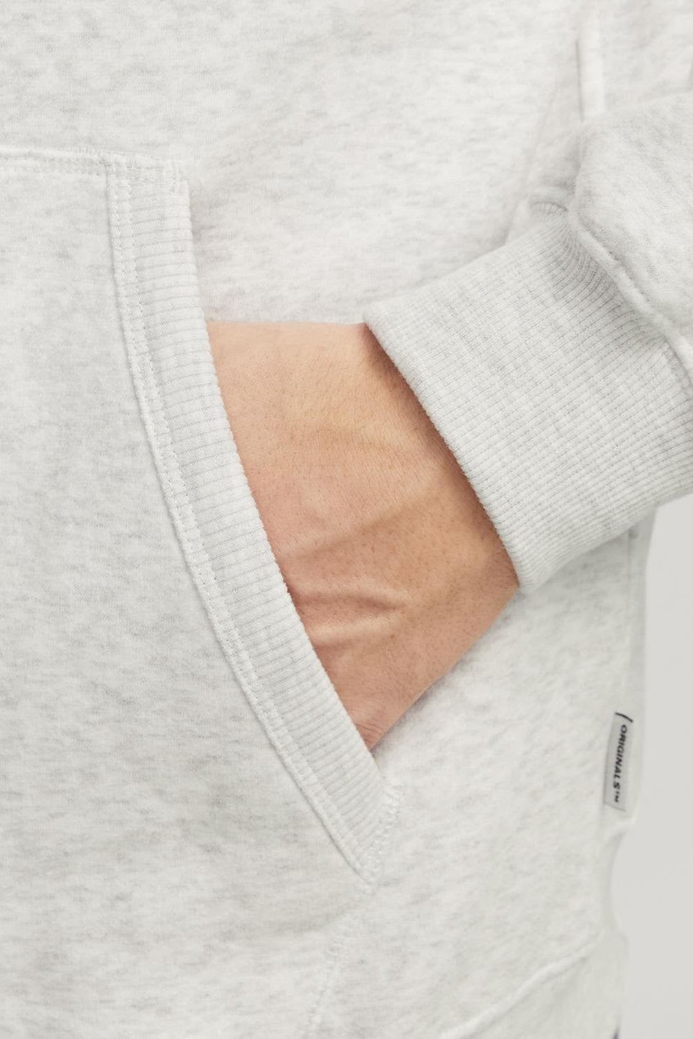 Sweater met kap Ecru - JACK & JONES