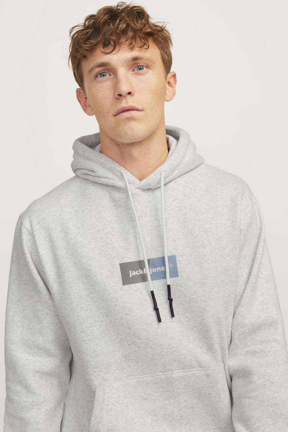 Sweater met kap Ecru - JACK & JONES