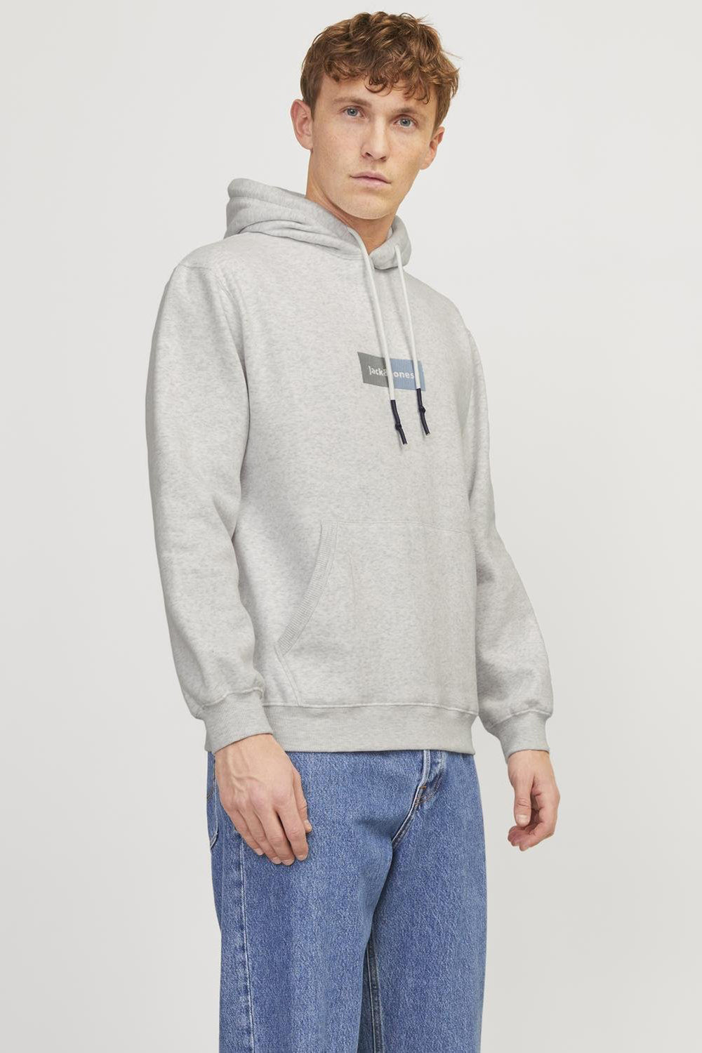 Sweater met kap Ecru - JACK & JONES