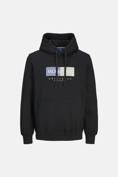 Sweater met kap Zwart - ORIGINALS BY JACK & JONES
