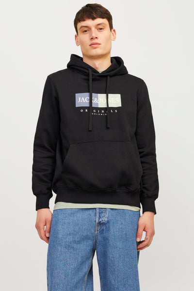 Sweater met kap Zwart - ORIGINALS BY JACK & JONES