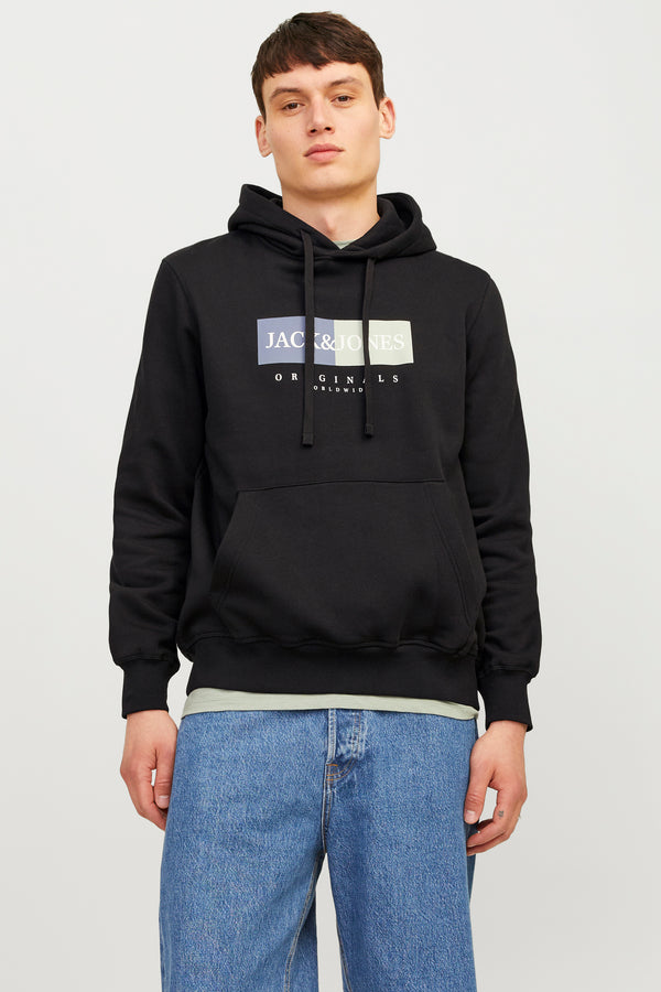 Sweat à capuche Noir - ORIGINALS BY JACK & JONES