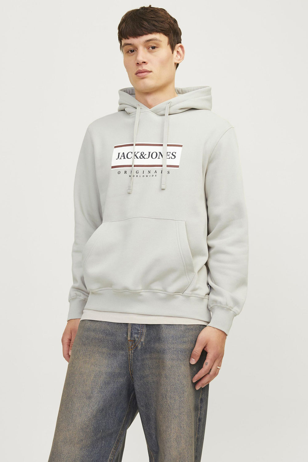Sweater met kap Grijs - ORIGINALS BY JACK & JONES